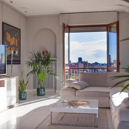 Stelvio Rooftop - Penthouse Skyline With Terrace And Jacuzzi Mailand Exterior foto