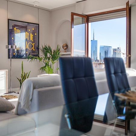 Stelvio Rooftop - Penthouse Skyline With Terrace And Jacuzzi Mailand Exterior foto